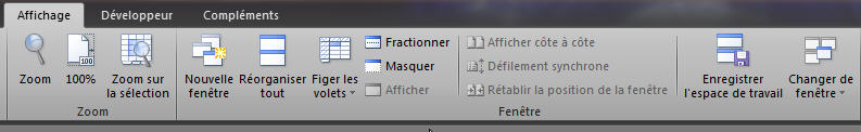 Enregistrement d'un modèle Excel