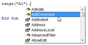 Création de fonction VBA dans Excel